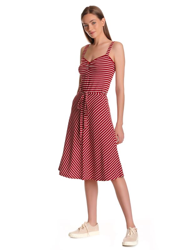 Nastrovje Potsdam Vive Maria Summer Capri Damen Trägerkleid rot allover Bis zu 50% Rabatt
