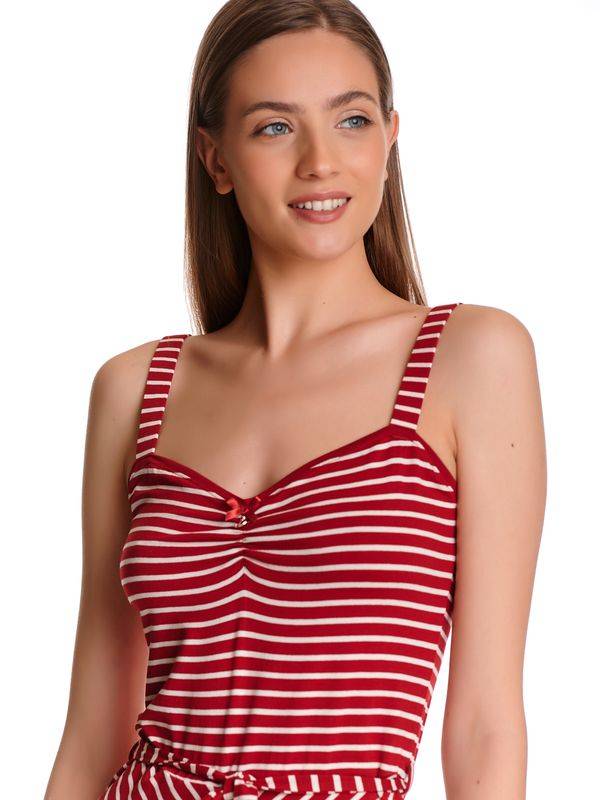 Nastrovje Potsdam Vive Maria Summer Capri Damen Trägerkleid rot allover Bis zu 50% Rabatt