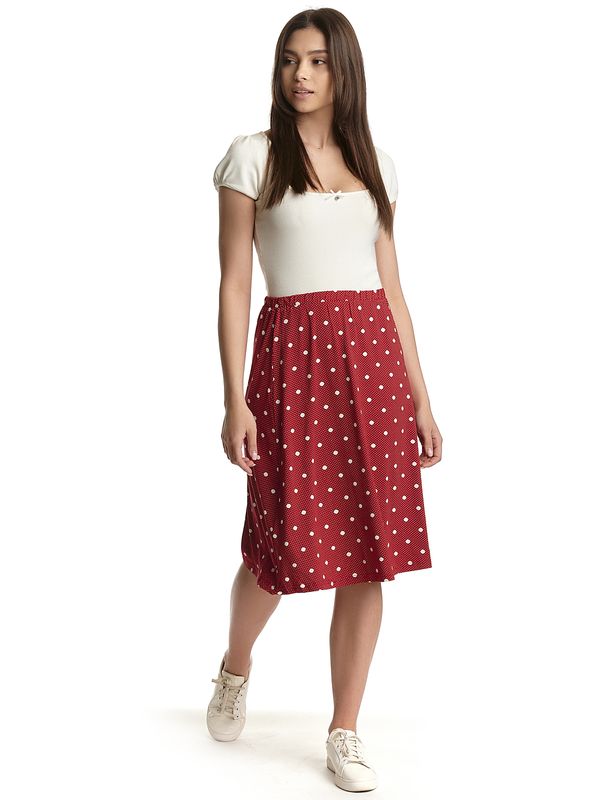 Nastrovje Potsdam Vive Maria Summer Maria Damen A-Linien-Rock rot allover Bis zu 65% Rabatt