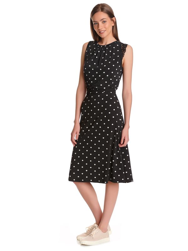 Nastrovje Potsdam Vive Maria Lovely Maria Damen A-Linien-Kleid schwarz allover Sonderangebot der Fabrik