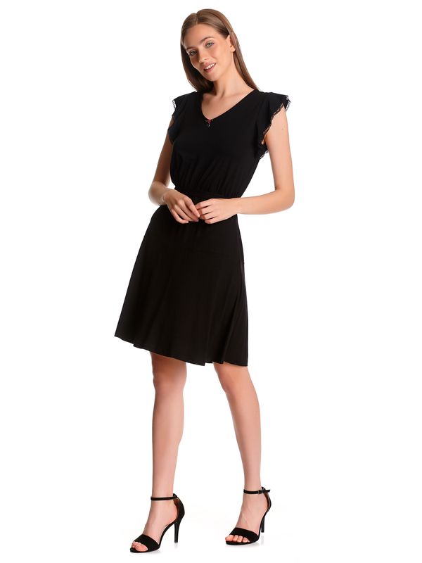 Nastrovje Potsdam Vive Maria Vive Noir Damen A-Linien-Kleid schwarz Bis zu 55% Rabatt