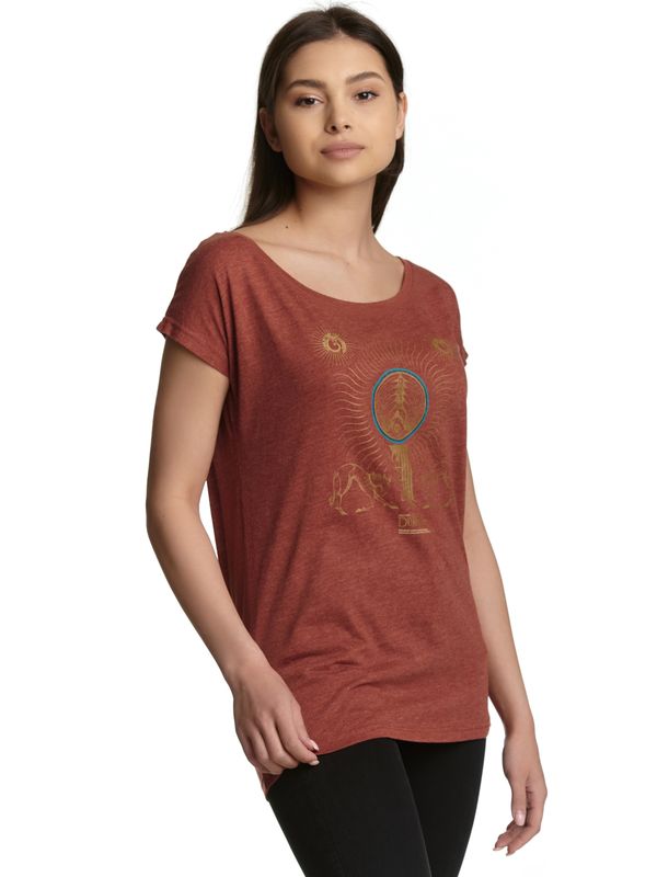 Nastrovje Potsdam Fantastic Beasts Creatures Damen Loose-Shirt rot meliert Riesige Rabatte