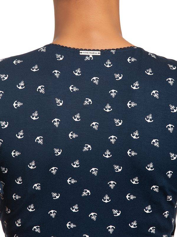 Nastrovje Potsdam Vive Maria Mer D&#039;Été Damen Wickelshirt blau allover zollfrei