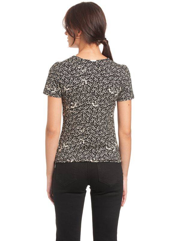 Nastrovje Potsdam Vive Maria Ma Marguerite Damen T-Shirt schwarz allover Rabatte dieses Monats