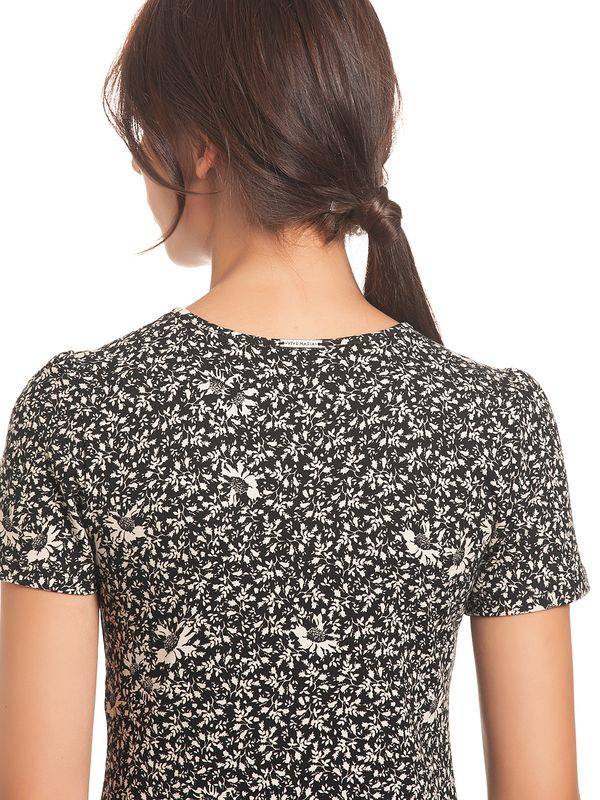 Nastrovje Potsdam Vive Maria Ma Marguerite Damen T-Shirt schwarz allover Rabatte dieses Monats