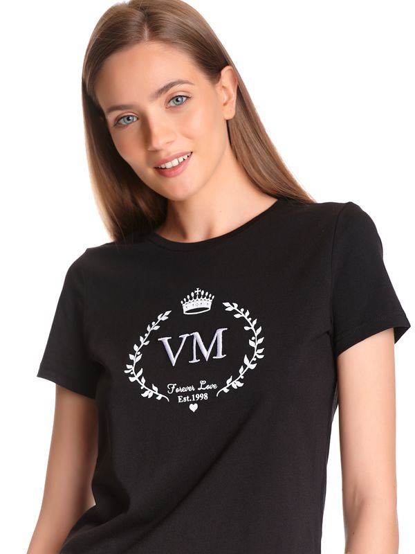 Nastrovje Potsdam Vive Maria Sweet Logo Damen T-Shirt schwarz Verkauf