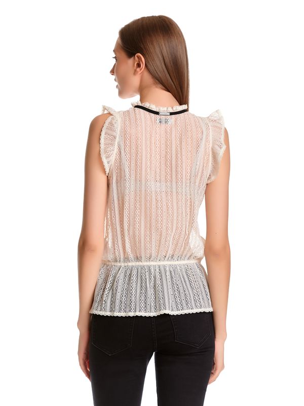 Nastrovje Potsdam Vive Maria My Colette Damen Spitzentop creme Hotsell