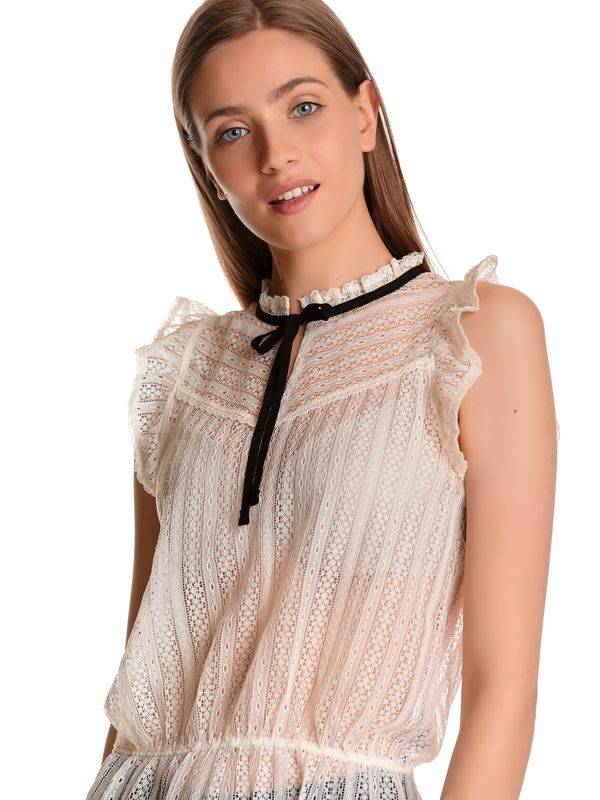 Nastrovje Potsdam Vive Maria My Colette Damen Spitzentop creme Hotsell