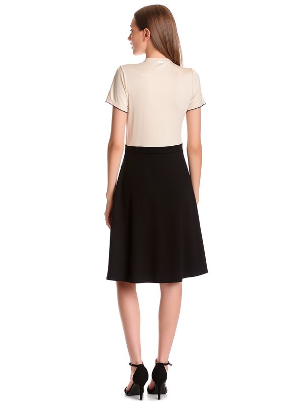 Nastrovje Potsdam Vive Maria Cappucine Day Damen A-Linien-Kleid creme/schwarz Schlussverkauf