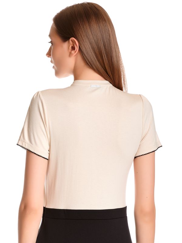 Nastrovje Potsdam Vive Maria Cappucine Day Damen A-Linien-Kleid creme/schwarz Schlussverkauf