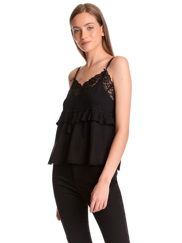 Nastrovje Potsdam Vive Maria Chez Colette Lace Damen Trägertop schwarz Blitzverkäufe