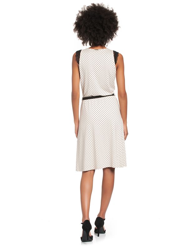 Nastrovje Potsdam Vive Maria Chicago Girl Damen A-Linien-Kleid creme/allover Fabrikpreis