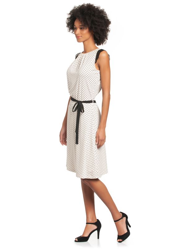 Nastrovje Potsdam Vive Maria Chicago Girl Damen A-Linien-Kleid creme/allover Fabrikpreis