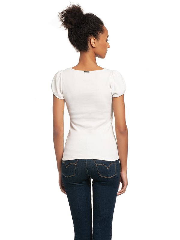 Nastrovje Potsdam Vive Maria Princess Rib Damen T-Shirt creme Versandkostenfrei