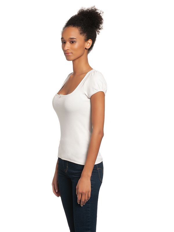 Nastrovje Potsdam Vive Maria Princess Rib Damen T-Shirt creme Versandkostenfrei