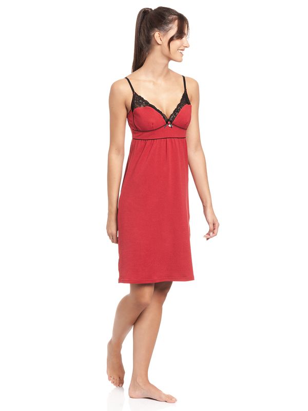 Nastrovje Potsdam Vive Maria Lipstick Girl Damen Negligée rot Preisnachlass