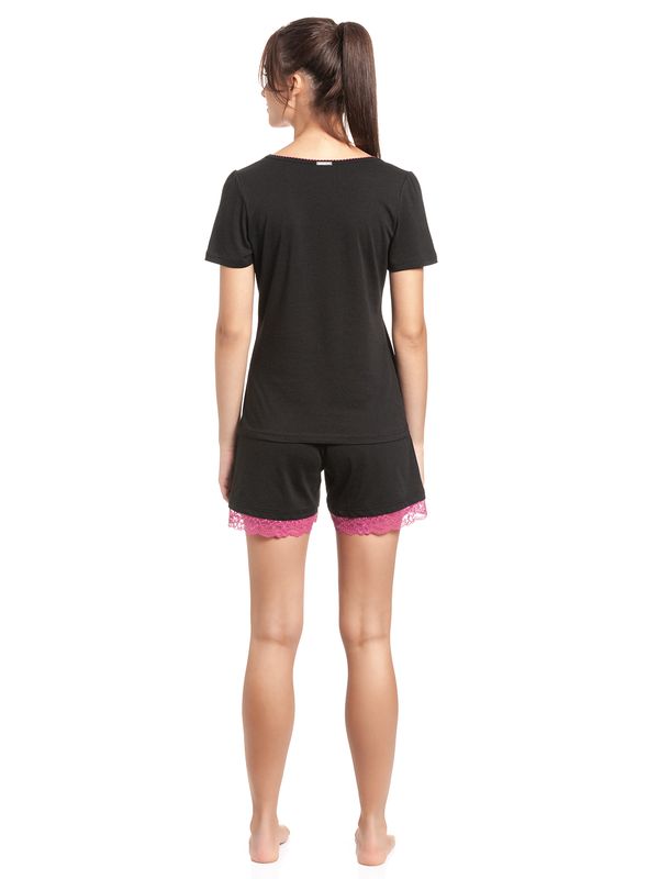 Nastrovje Potsdam Vive Maria Sugar Babe Damen Pyjama schwarz Muttertagsangebot