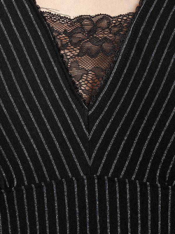 Nastrovje Potsdam Vive Maria Glamour Dandy Damen Langarmshirt schwarz Valentinstagsangebot