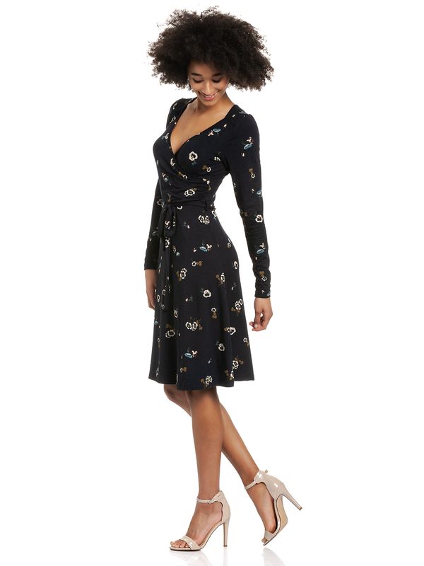 Nastrovje Potsdam Vive Maria Hidden Garden Damen Wickelkleid blau allover Neueste Mode