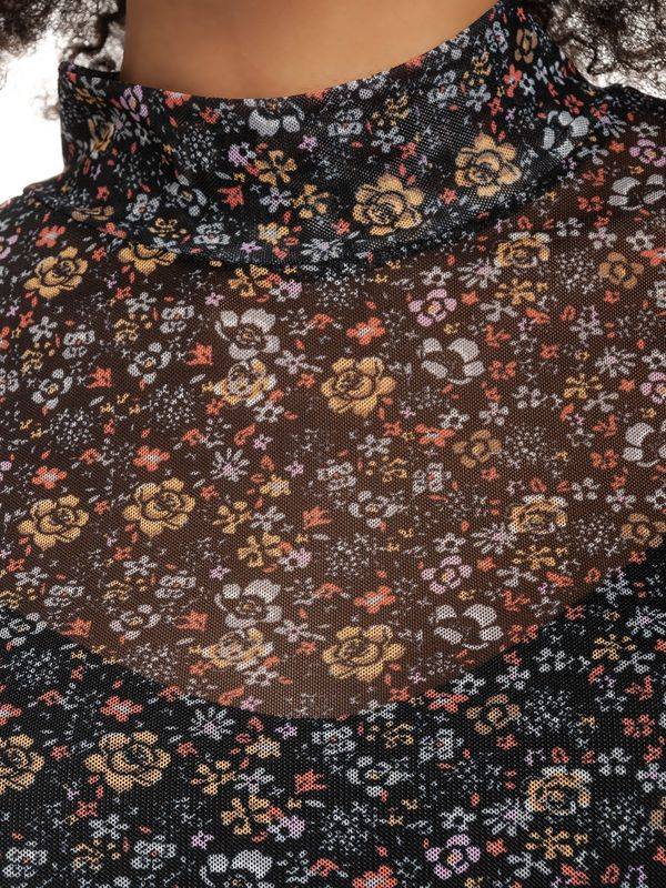 Nastrovje Potsdam Vive Maria Ending Summer Tulle Damen Langarmshirt schwarz allover Exklusive Angebote