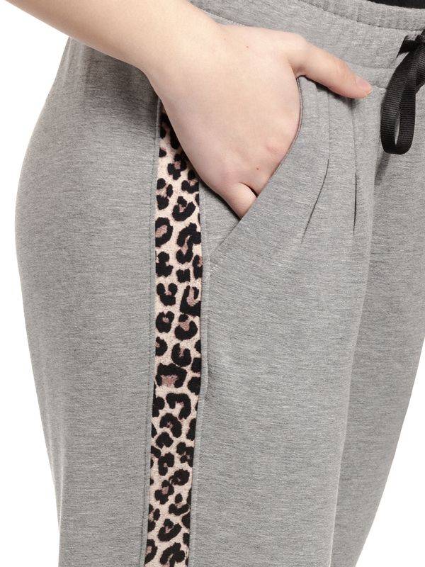 Nastrovje Potsdam Vive Maria Cosy Leo Damen Sweathose grau meliert/leo allover Riesige Ersparnisse