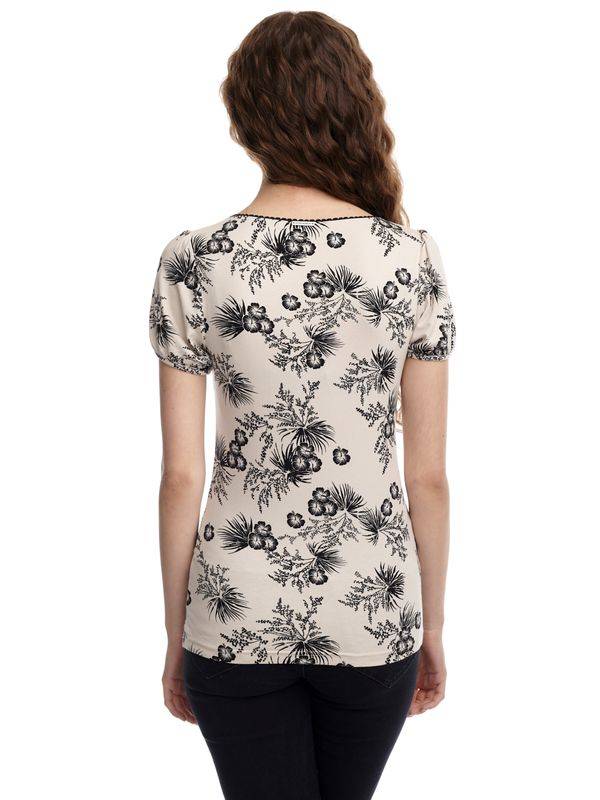 Nastrovje Potsdam Vive Maria Hawaii Beach Damen T-Shirt creme/allover Neueste Stile