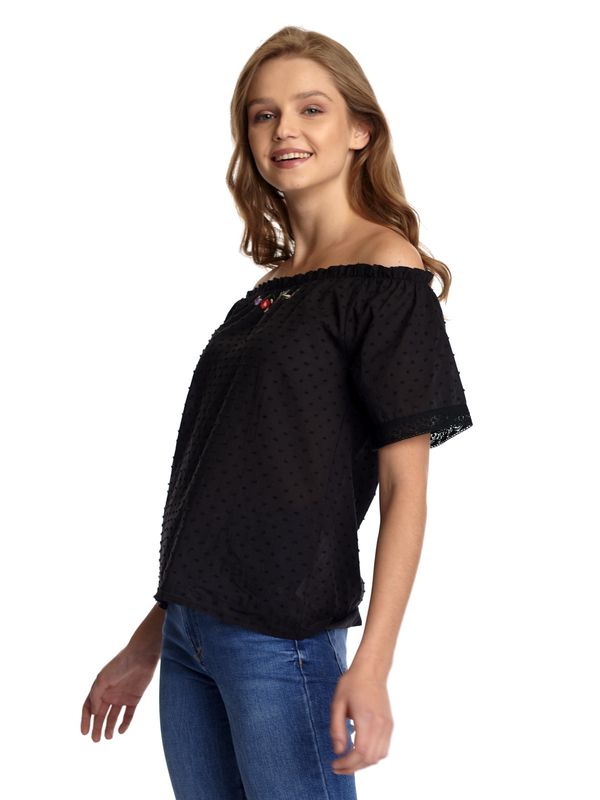 Nastrovje Potsdam Vive Maria Boho Black Dream Damen Tunikashirt schwarz Bis zu 65% Rabatt