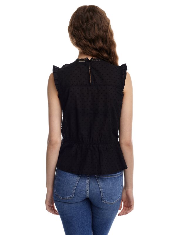Nastrovje Potsdam Vive Maria Boho Black Lace Damen Spitzentop schwarz Nur für heute