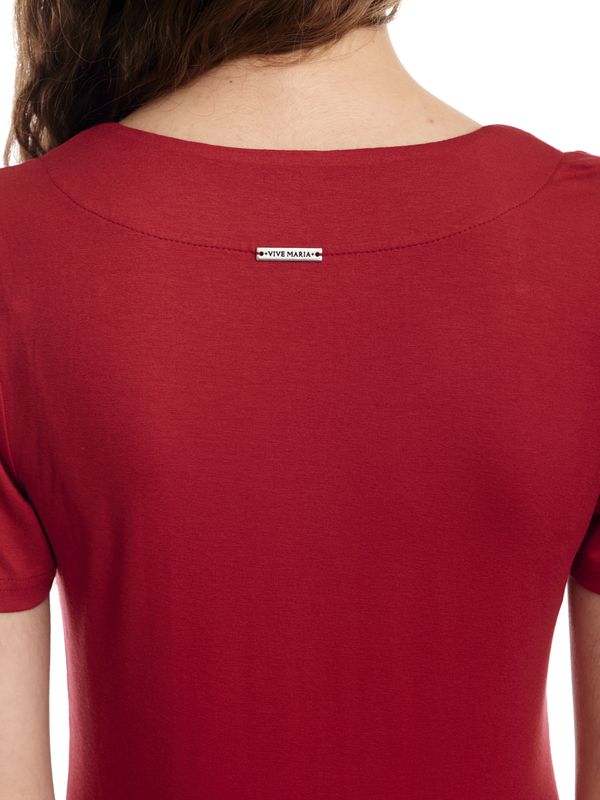 Nastrovje Potsdam Vive Maria Red Lilly Damen T-Shirt rot Speichern exportieren