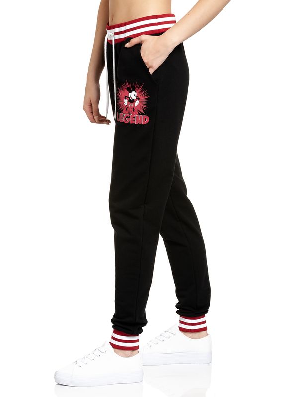 Nastrovje Potsdam Mickey & Minnie Mouse Legend Sweat Damen Homewearpants schwarz Im Verkauf