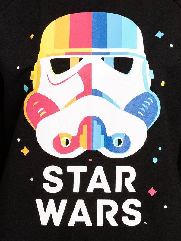 Nastrovje Potsdam Star Wars Stormtrooper Stripes Damen Sweatshirt schwarz Verkauf