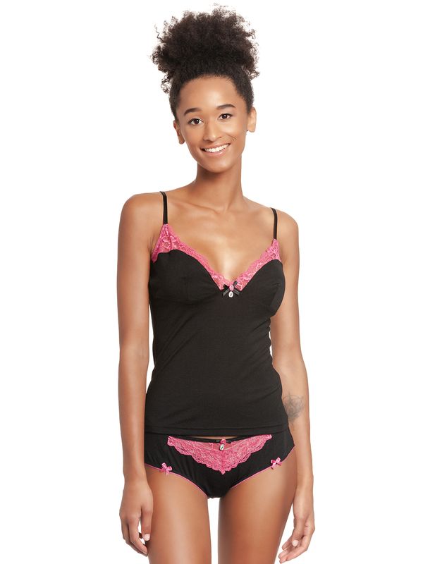 Nastrovje Potsdam Vive Maria Sugar Ladies Damen Wäscheset: Top mit Slip schwarz im Angebot