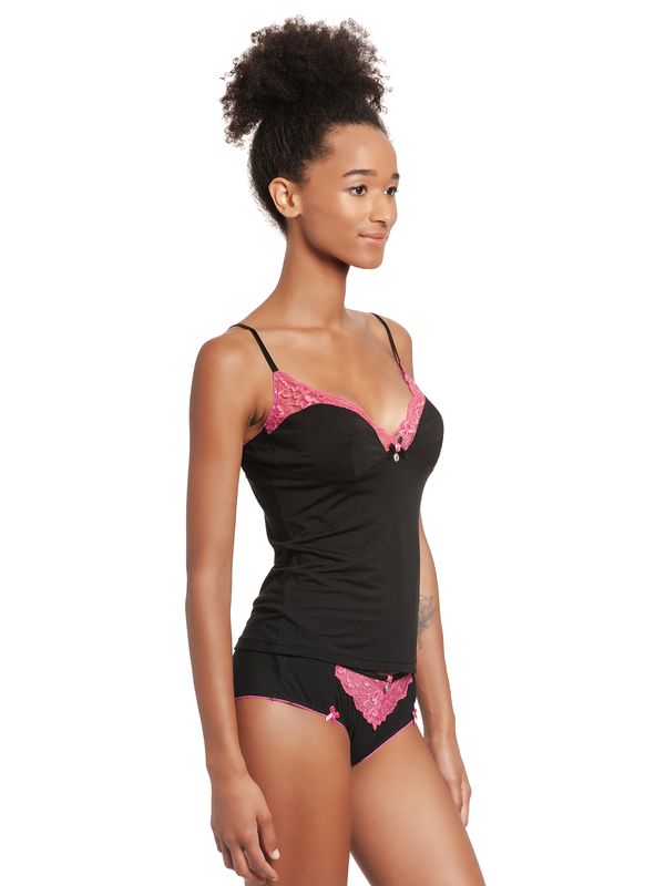 Nastrovje Potsdam Vive Maria Sugar Ladies Damen Wäscheset: Top mit Slip schwarz im Angebot