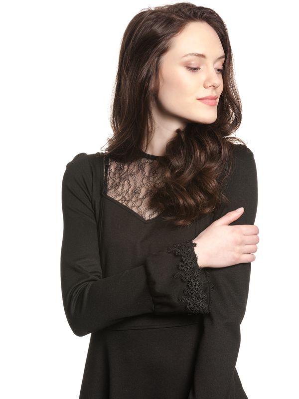 Nastrovje Potsdam Vive Maria Black Princess Damen A-Linien-Kleid schwarz Günstiger Verkauf