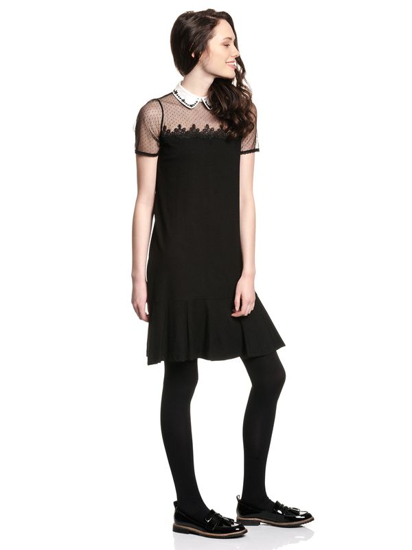 Nastrovje Potsdam Vive Maria Colette Swing Damen Volantkleid schwarz Fabrikverkauf