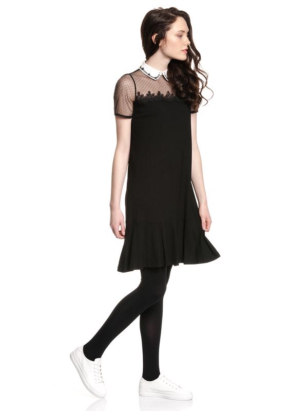 Nastrovje Potsdam Vive Maria Colette Swing Damen Volantkleid schwarz Fabrikverkauf