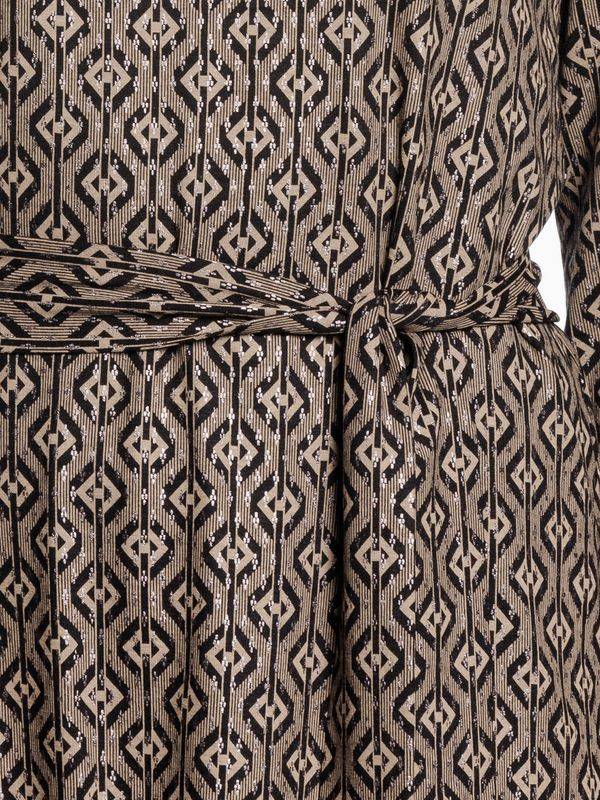 Nastrovje Potsdam Vive Maria Golden Love Damen A-Linien-Kleid schwarz allover Kostenloser Versand
