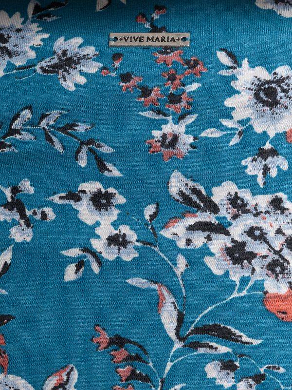 Nastrovje Potsdam Vive Maria Flower Garden Rock azure allover Fabrik Onlineshop