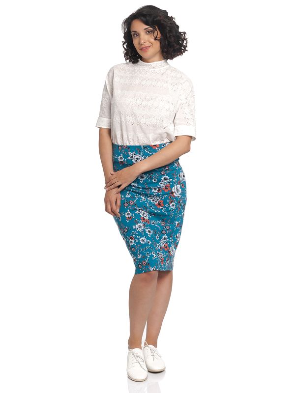 Nastrovje Potsdam Vive Maria Flower Garden Rock azure allover Fabrik Onlineshop
