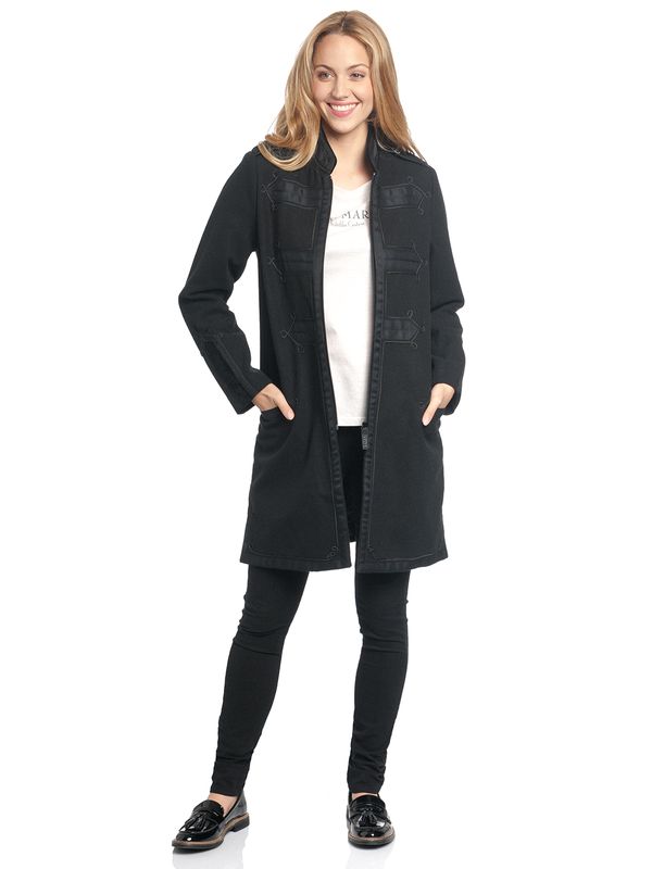 Nastrovje Potsdam Vive Maria Chic Classic Damen Mantel schwarz Rabatt