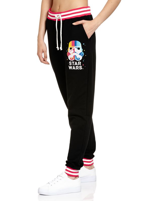 Nastrovje Potsdam Star Wars Stormtrooper Stripes Damen Homewearpants schwarz Flash Sale
