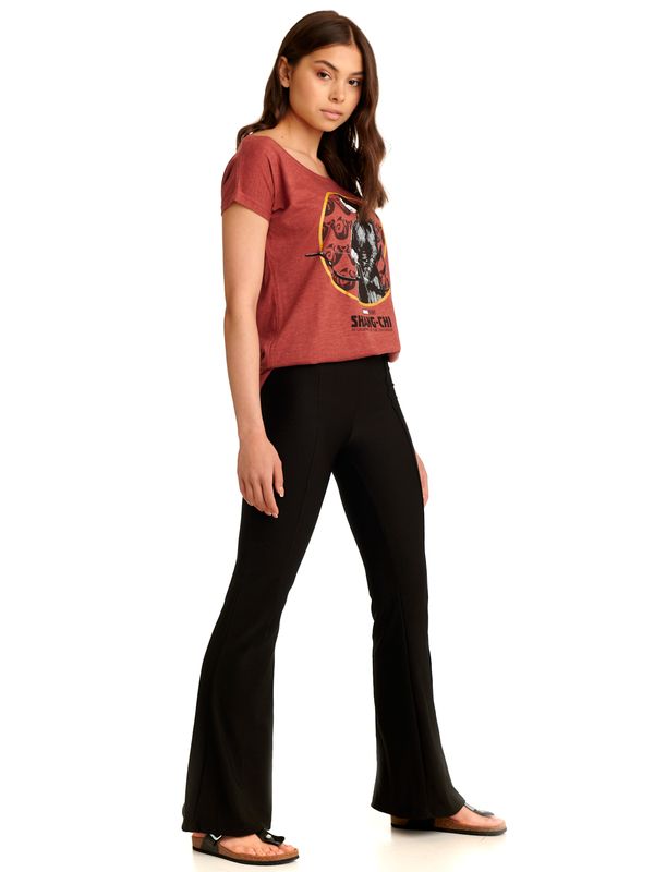 Nastrovje Potsdam Shang-Chi Shang-Chi Katy Damen Loose-Shirt rot meliert Osterangebot