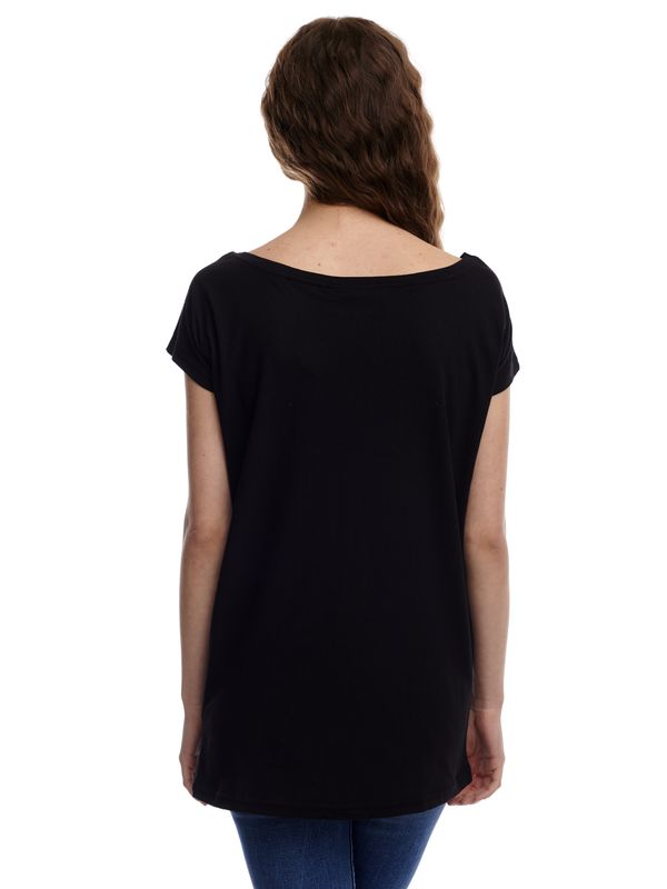 Nastrovje Potsdam Villains Fashion Above All Damen Loose-Shirt schwarz Valentinstagsangebot