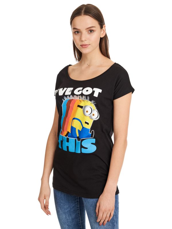 Nastrovje Potsdam Minions I&#039;ve Got This Damen Loose-Shirt schwarz Bestseller