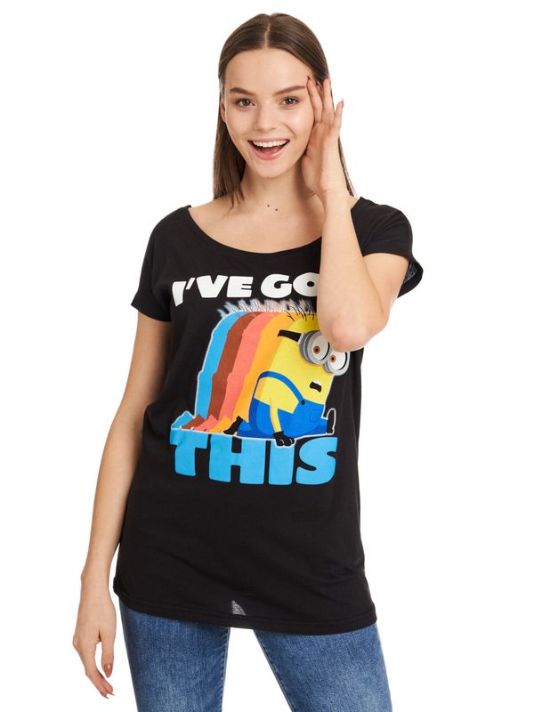 Nastrovje Potsdam Minions I&#039;ve Got This Damen Loose-Shirt schwarz Bestseller