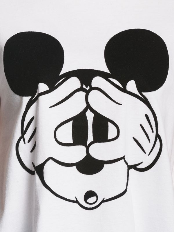 Nastrovje Potsdam Disney Mickey Mouse Hey Mickey Damen T-Shirt weiss Kauf eins, bekomm eins gratis