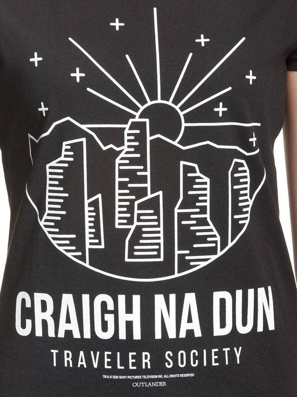 Nastrovje Potsdam Outlander Damen T-Shirt schwarz VIP-Rabatte