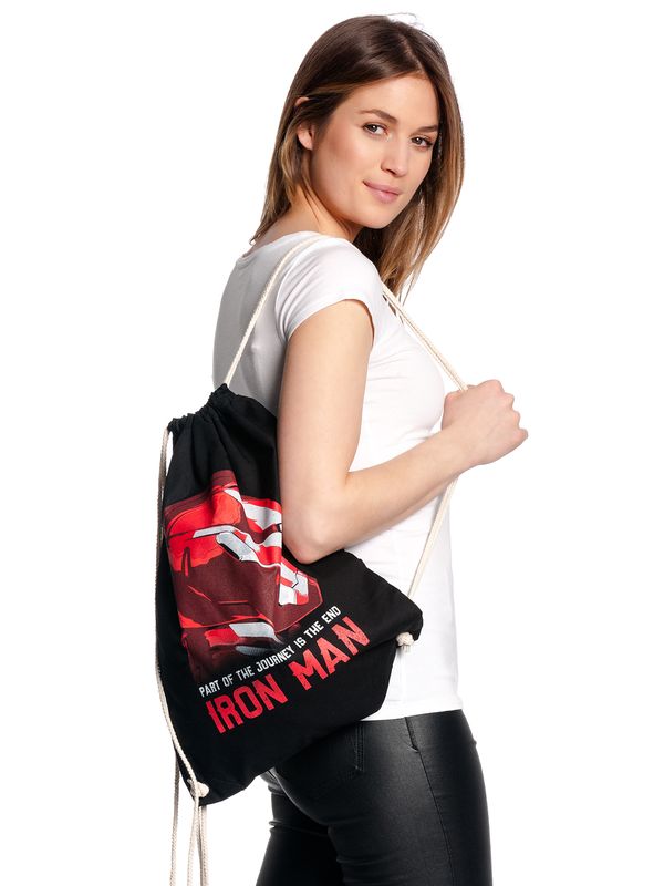 Nastrovje Potsdam Iron Man The Invincible Gymbag schwarz Super Sparpreis