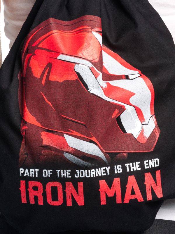 Nastrovje Potsdam Iron Man The Invincible Gymbag schwarz Super Sparpreis