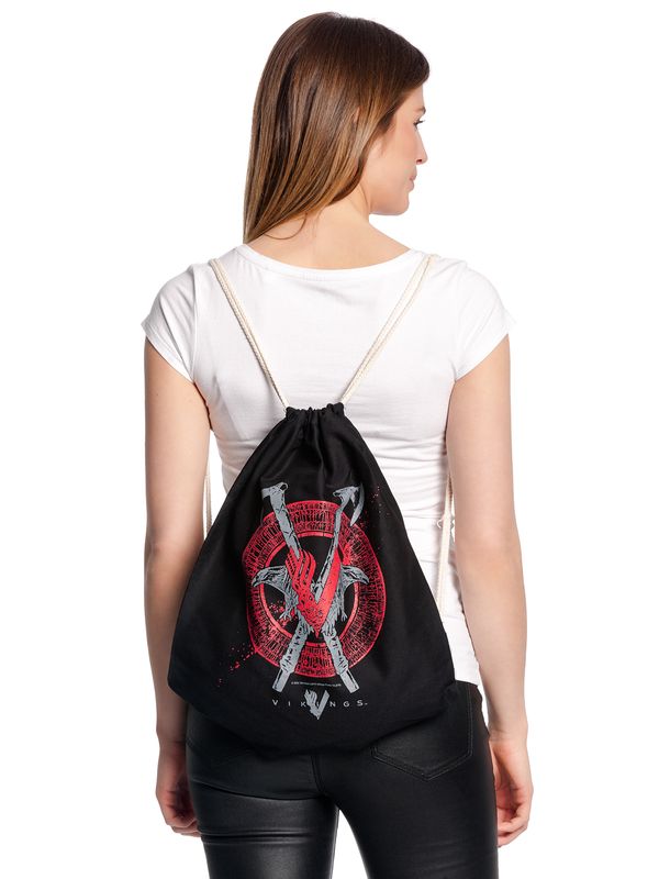 Nastrovje Potsdam Vikings Axe&Raven Gymbag schwarz Wochenangebot